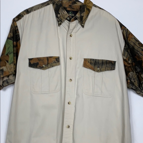 RedHead size men’s Lg. Button down shirt - Picture 2 of 5